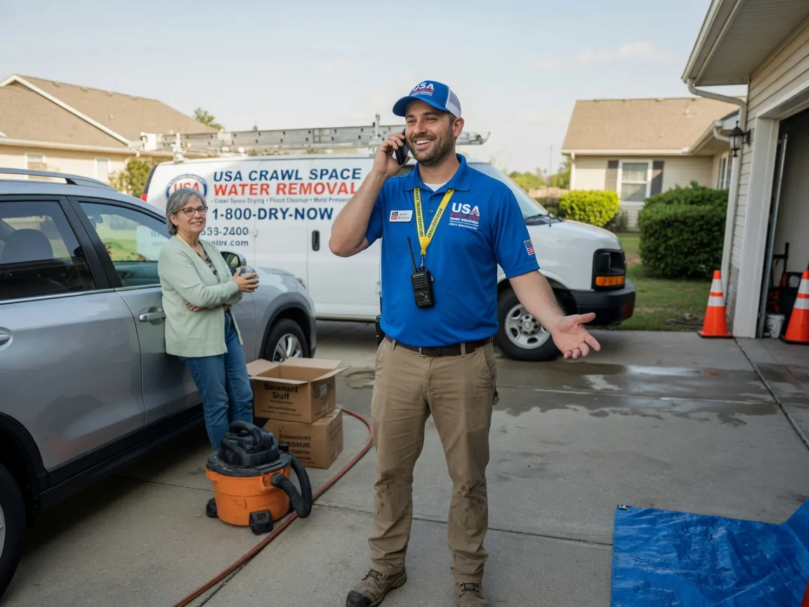Crawl Space Water Removal Middletown, MO FAQs